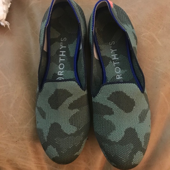 Rothys camo round green flats - Picture 2 of 4